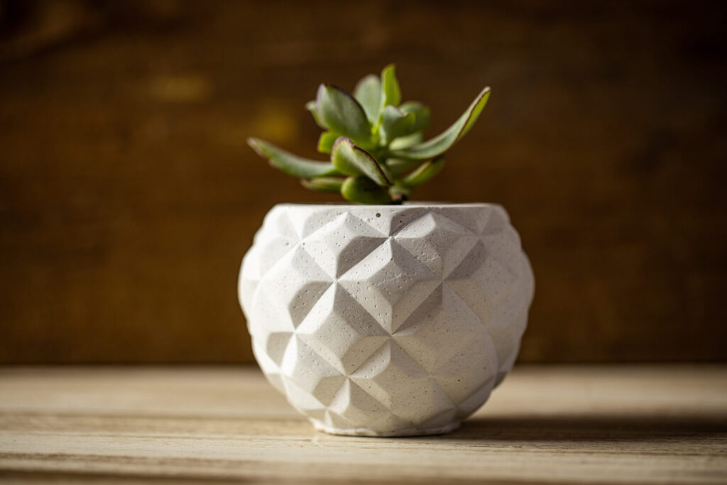 design beton kaspó